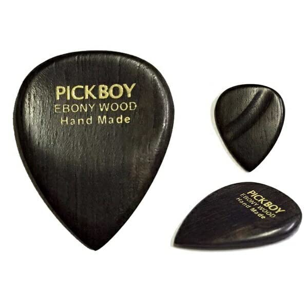 Amazon | 【3枚セット】PICKBOY ピックボーイ GP-EB/1 EBONY エボニー
